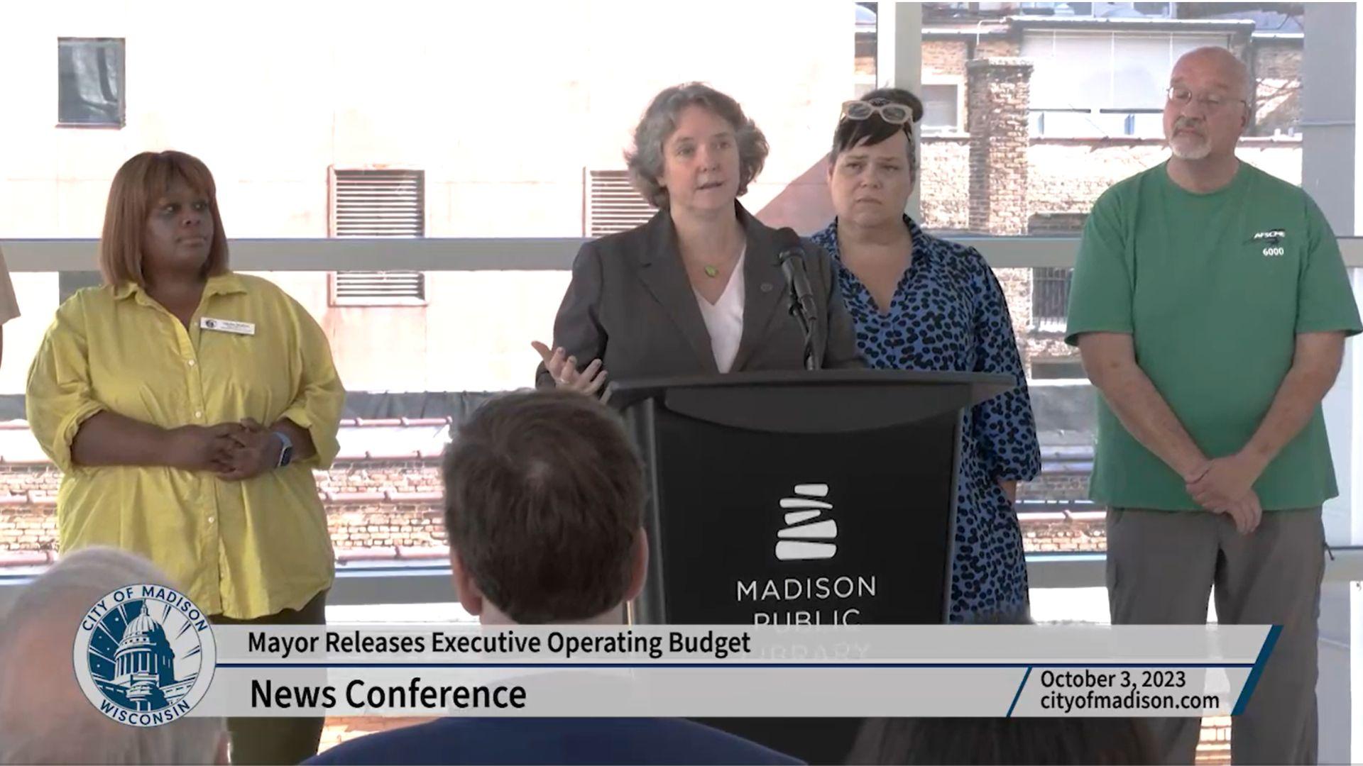 Madison Mayor releases proposed 2024 operating budget