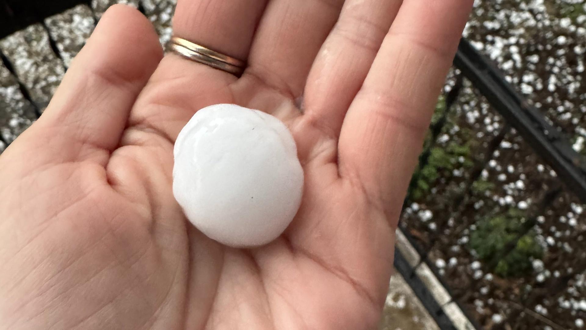 Hit With Hail The Size Of Baseballs: Round Two Tonight