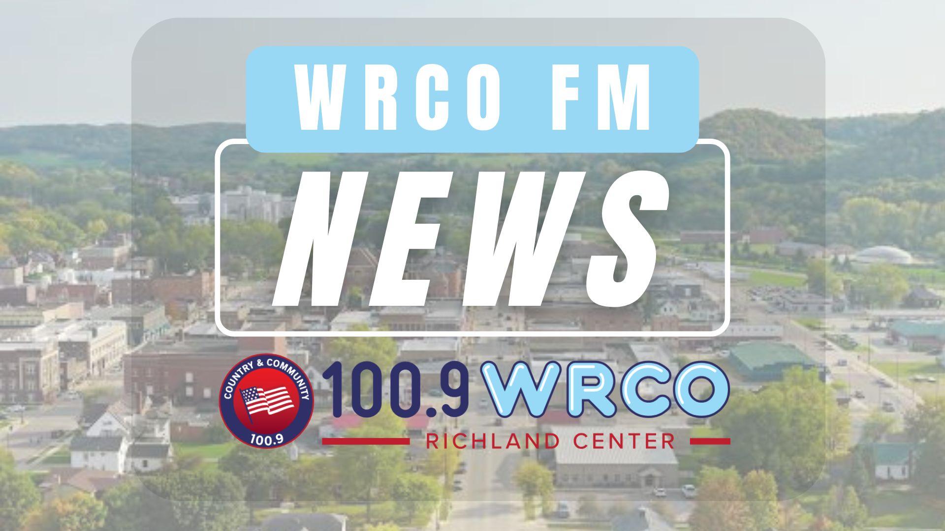 WRCO News at noon, 7 days a week